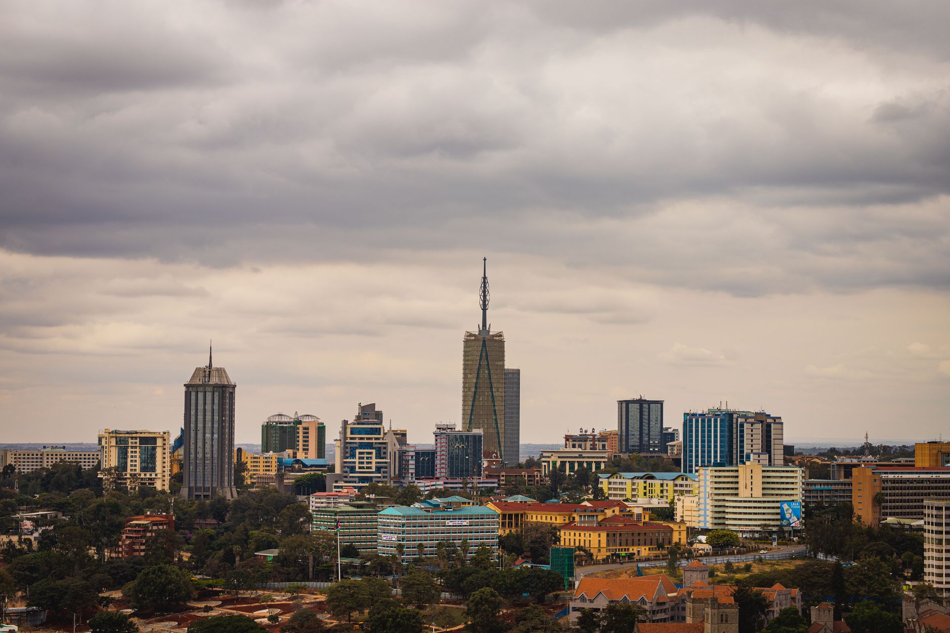 Muted skyline placeholder representing the Kenya market