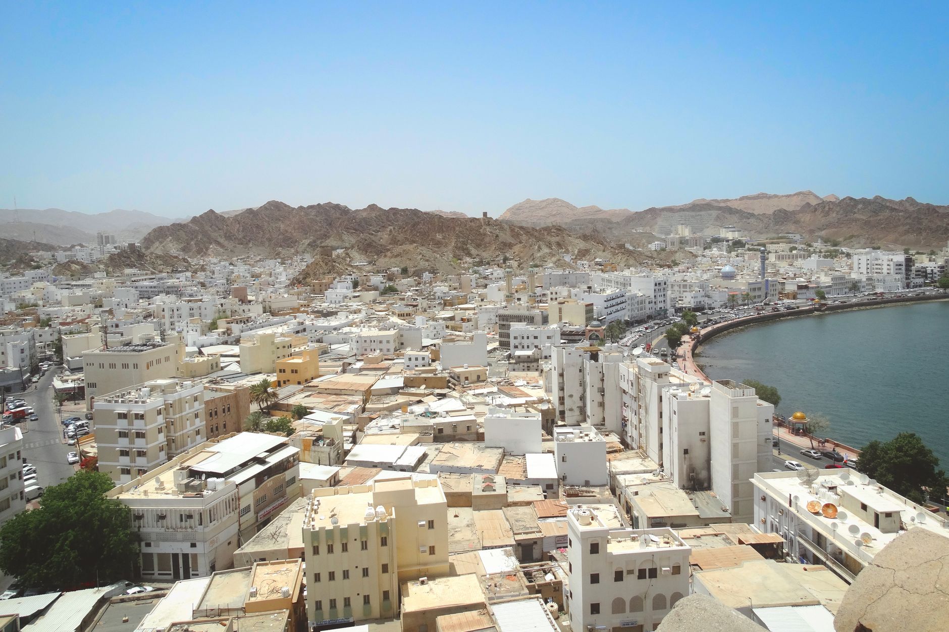 Muted skyline placeholder representing the Oman market